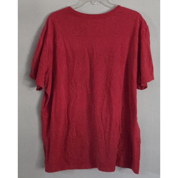 Nike Mens XL T Shirt Red Graphic Logo Casual Sportswear Athletic Top - Picture 3 of 5